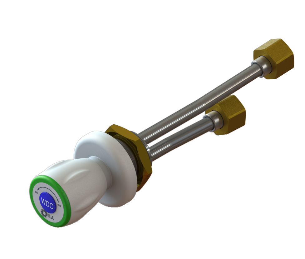 M36 Stainless Steel Fume Hood Valve for Special Water with G1/2 Union